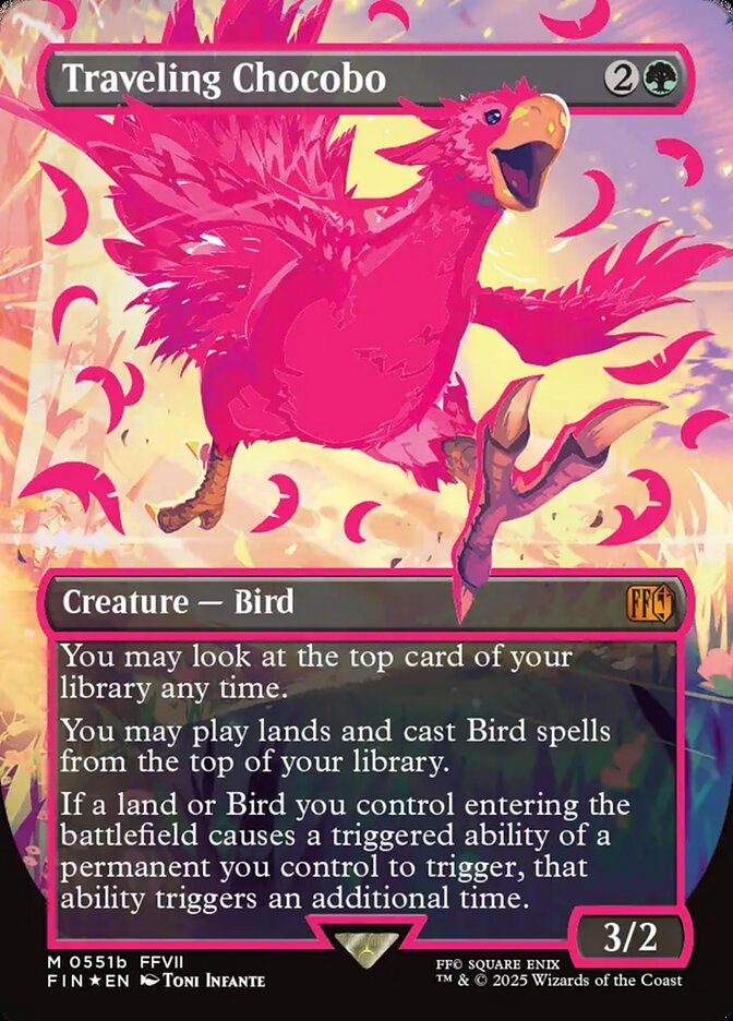Magic the Gathering Card - Traveling Chocobo - MTG Circle