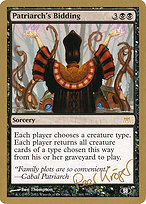 Magic the Gathering Card - Patriarch's Bidding - MTG Circle