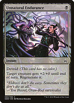 Magic the Gathering Card - Unnatural Endurance - MTG Circle