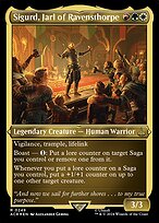 Magic the Gathering Card - Sigurd, Jarl of Ravensthorpe - MTG Circle