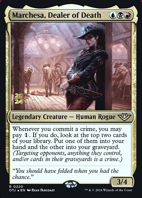 Magic the Gathering Card - Marchesa, Dealer of Death - MTG Circle
