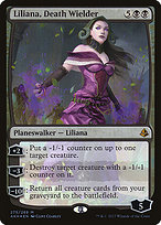 Magic the Gathering Card - Liliana, Death Wielder - MTG Circle