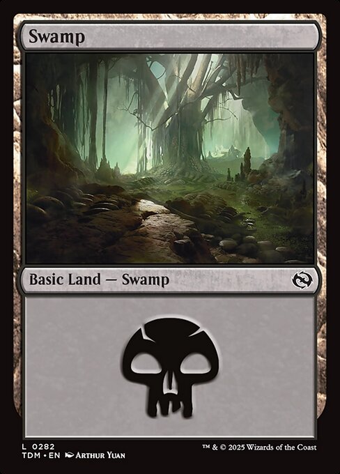 Magic the Gathering Card - Swamp - MTG Circle