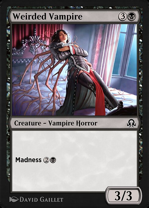 Magic the Gathering Card - Weirded Vampire - MTG Circle
