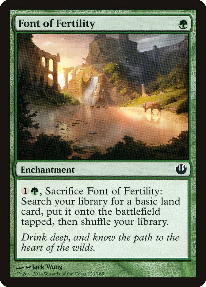 Magic the Gathering Card - Font of Fertility - MTG Circle
