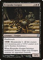 Magic the Gathering Card - Keepsake Gorgon - MTG Circle