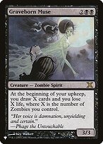 Magic the Gathering Card - Graveborn Muse - MTG Circle