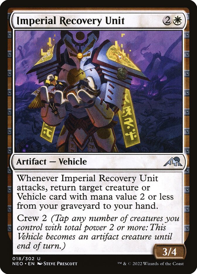 Magic the Gathering Card - Imperial Recovery Unit - MTG Circle