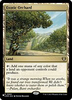 Magic the Gathering Card - Exotic Orchard - MTG Circle