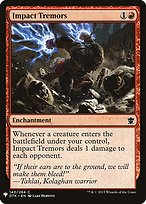 Magic the Gathering Card - Impact Tremors - MTG Circle