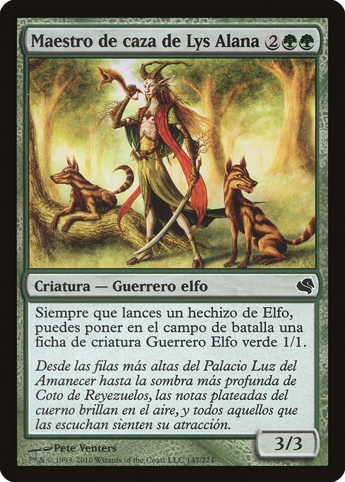 Magic the Gathering Card - Lys Alana Huntmaster - MTG Circle