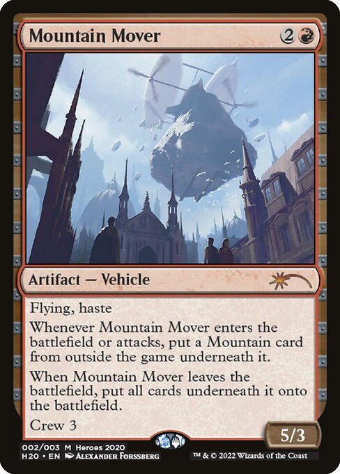 Magic the Gathering Card - Mountain Mover - MTG Circle