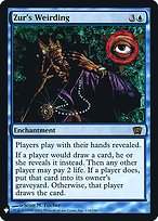 Magic the Gathering Card - Zur's Weirding - MTG Circle