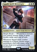 Magic the Gathering Card - Squall, SeeD Mercenary - MTG Circle