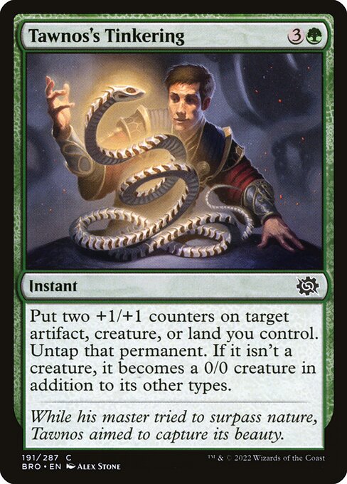 Magic the Gathering Card - Tawnos's Tinkering - MTG Circle