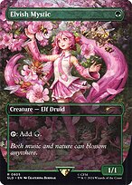 Magic the Gathering Card - Elvish Mystic - MTG Circle