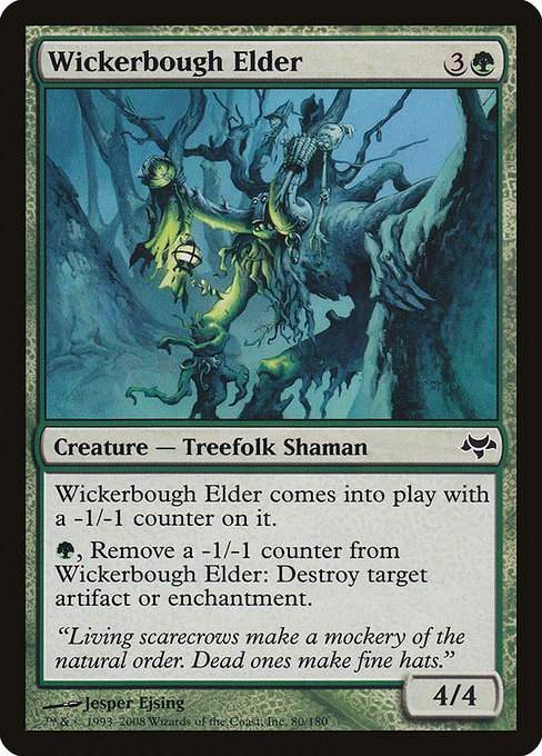Magic the Gathering Card - Wickerbough Elder - MTG Circle