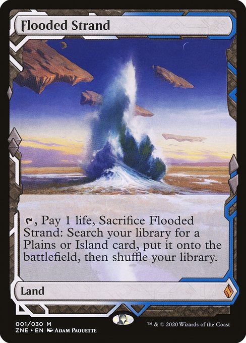 Magic the Gathering Card - Flooded Strand - MTG Circle