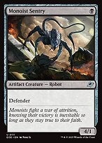 Magic the Gathering Card - Monoist Sentry - MTG Circle