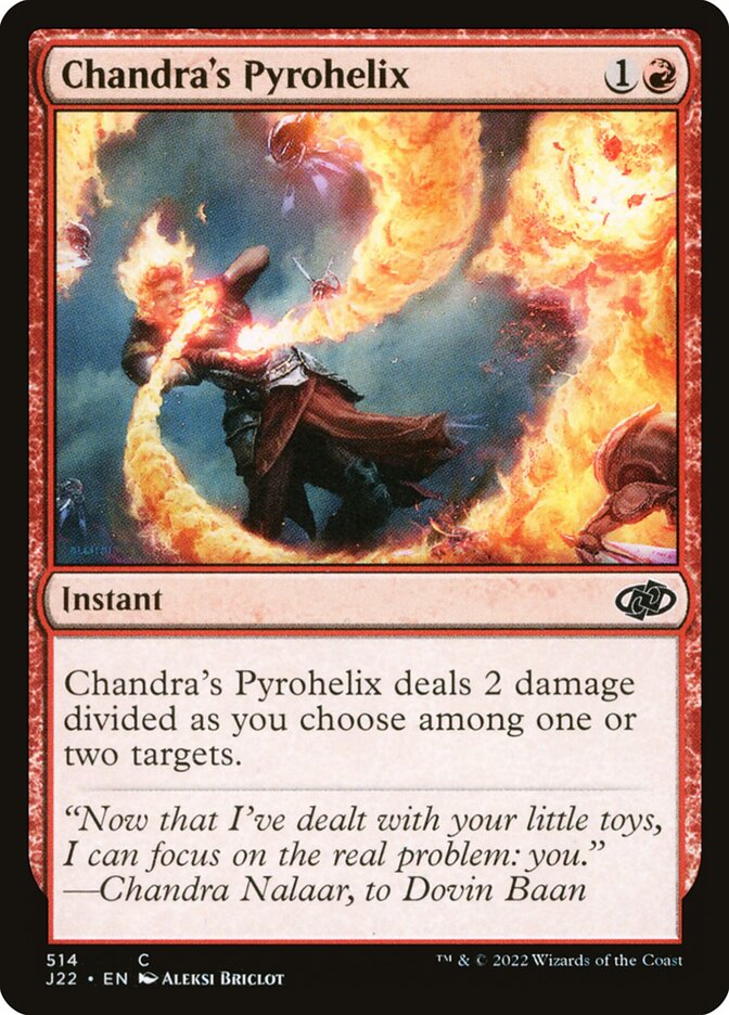 Magic the Gathering Card - Chandra's Pyrohelix - MTG Circle