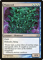 Magic the Gathering Card - Plumeveil - MTG Circle