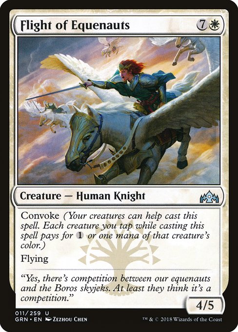 Magic the Gathering Card - Flight of Equenauts - MTG Circle