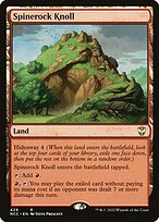 Magic the Gathering Card - Spinerock Knoll - MTG Circle