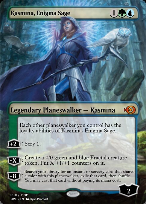 Magic the Gathering Card - Kasmina, Enigma Sage - MTG Circle
