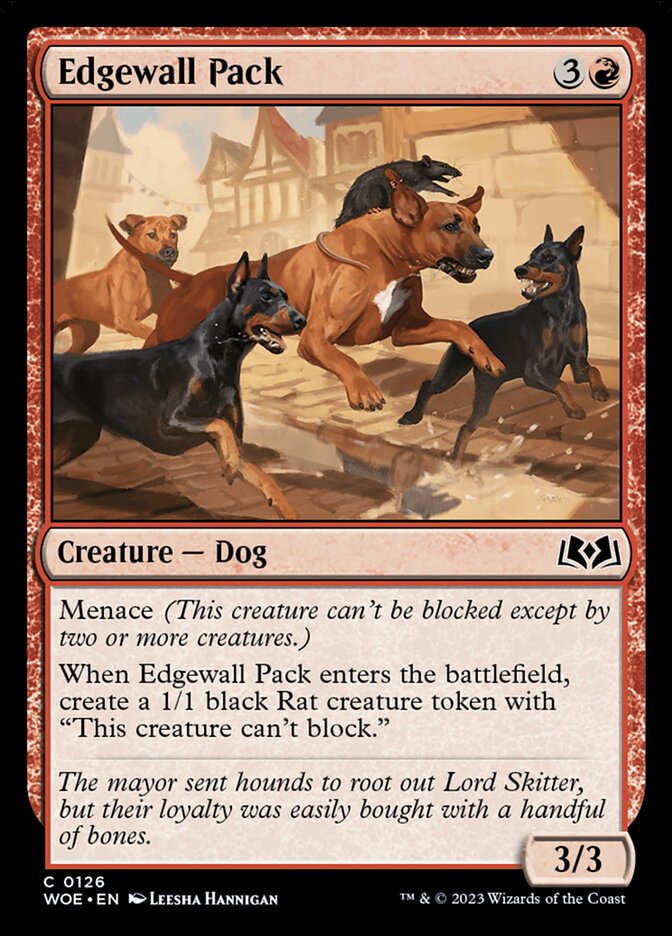 Magic the Gathering Card - Edgewall Pack - MTG Circle