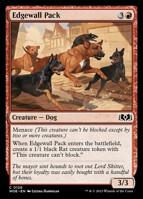 Magic the Gathering Card - Edgewall Pack - MTG Circle