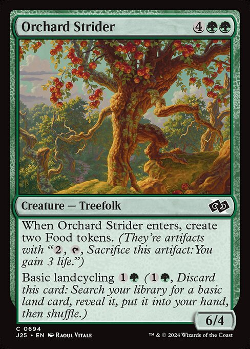 Magic the Gathering Card - Orchard Strider - MTG Circle