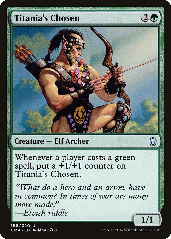 Magic the Gathering Card - Titania's Chosen - MTG Circle