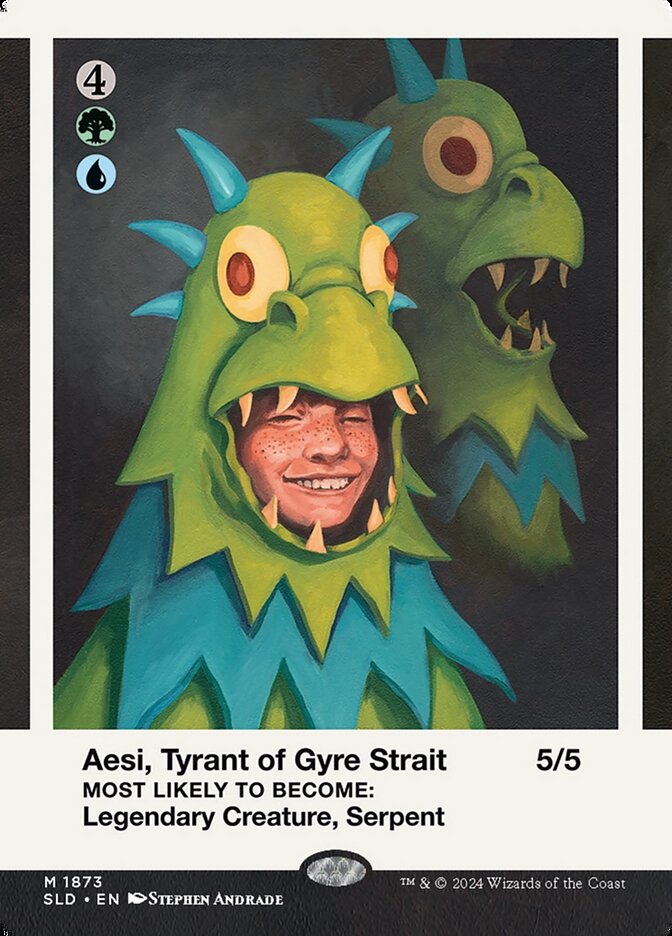 Magic the Gathering Card - Aesi, Tyrant of Gyre Strait - MTG Circle