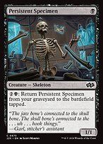 Magic the Gathering Card - Persistent Specimen - MTG Circle