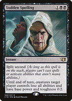 Magic the Gathering Card - Sudden Spoiling - MTG Circle