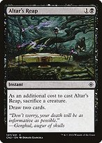 Magic the Gathering Card - Altar's Reap - MTG Circle