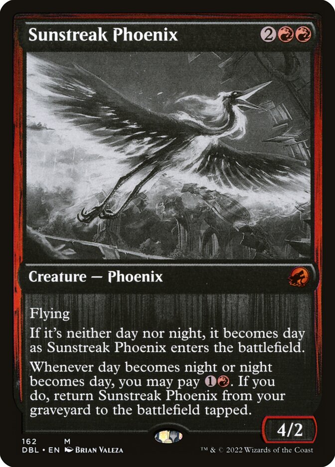 Magic the Gathering Card - Sunstreak Phoenix - MTG Circle