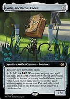 Magic the Gathering Card - Codie, Vociferous Codex - MTG Circle