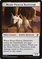 Magic the Gathering Card - Heart-Piercer Manticore - MTG Circle