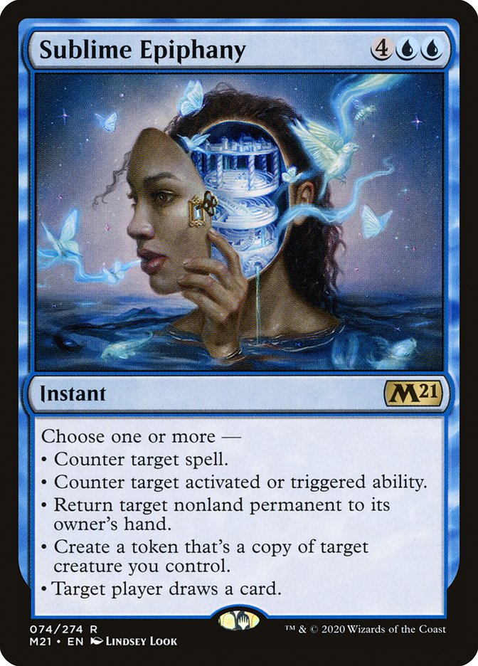 Magic the Gathering Card - Sublime Epiphany - MTG Circle