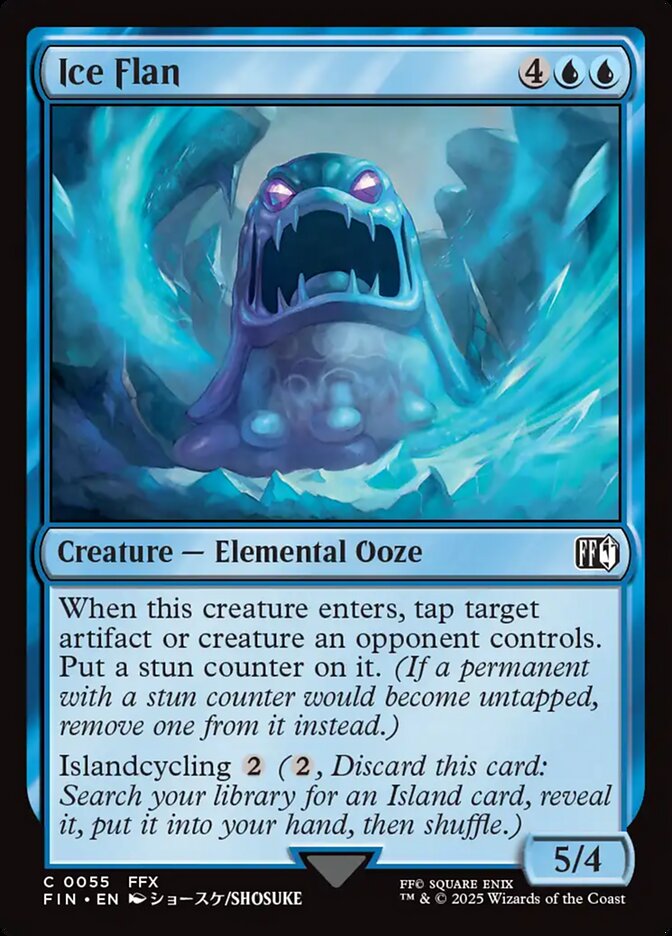 Magic the Gathering Card - Ice Flan - MTG Circle