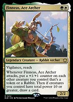 Magic the Gathering Card - Finneas, Ace Archer - MTG Circle