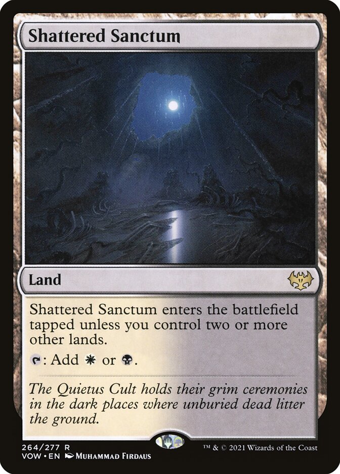 Magic the Gathering Card - Shattered Sanctum - MTG Circle