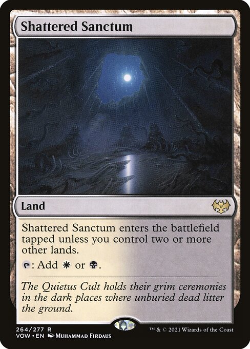 Magic the Gathering Card - Shattered Sanctum - MTG Circle