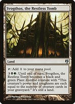 Magic the Gathering Card - Svogthos, the Restless Tomb - MTG Circle