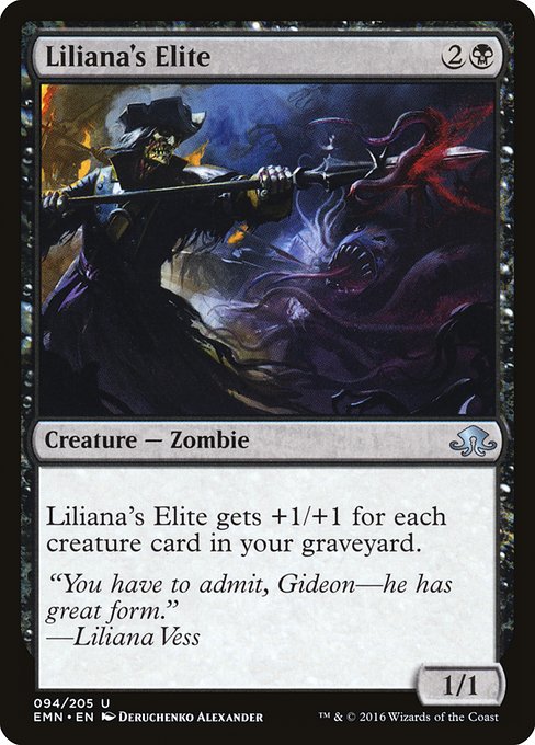 Magic the Gathering Card - Liliana's Elite - MTG Circle