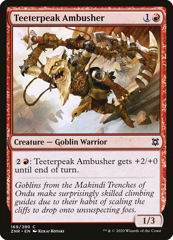 Magic the Gathering Card - Teeterpeak Ambusher - MTG Circle