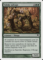 Magic the Gathering Card - Savage Thallid - MTG Circle