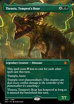 Magic the Gathering Card - Thrasta, Tempest's Roar - MTG Circle