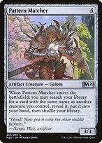 Magic the Gathering Card - Pattern Matcher - MTG Circle